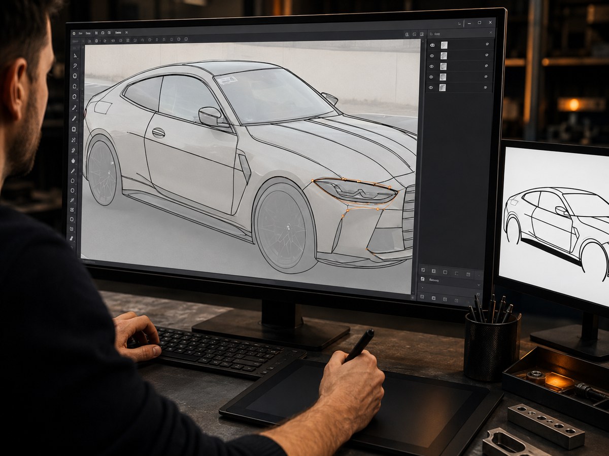 Technische Umsetzung – Wireframe-Erstellung am Computer